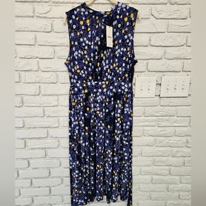 Leota NWT print dress Large